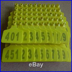 001-1000 Number Animal cattle Use Ear Tag Livestock Tags labels cattle special