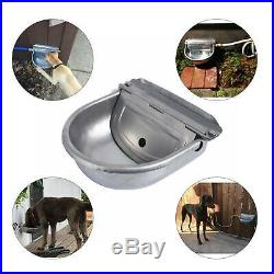 4X 4L Stainless Steel Automatic Water Waterer Stock Livestock Horse Cattle Sheep