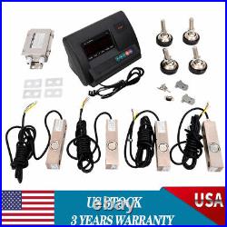 5000lb 2.5t Load Cell Scale Kit Tank Livestock Cattle Chute Floor Truck Digital