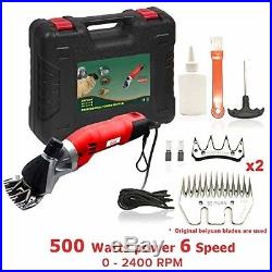500W Sheep Wool Electric Shears Clippers Shaver for Cattle Livestock Farm Pets