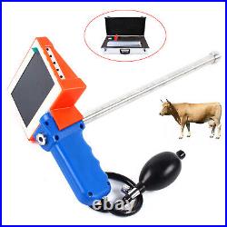 Animal Insemination Kit for Cows Cattle Sheep Visual Insemination Gun HD Screen