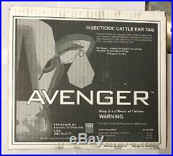Avenger Insecticide Cattle Ear Tag (Case of 120 Tags)