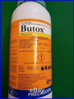 BUTOX 1 lit / Deltametrina 25mg/ control of Ticks, Mites, Lice, Flies on cattle