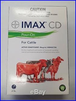 Bayer Imax CD Pour On Cattle Drench 2.5L Ivermictin