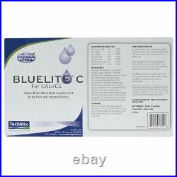Bluelite C Calf Electrolyte Energy Vitamins 2x25 Pounds Show Cattle Stress Scour