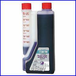 CYDECTIN POUR-ON Beef Dairy Cattle Dewormer Zero Slaughter Withdrawal 500ml