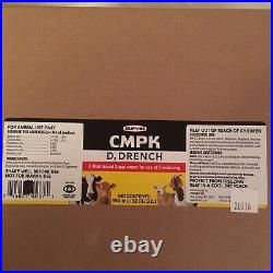 Case of 12 CMPK D3 Drench 12 oz Oral Supplement Calving Cattle Cows Goats Sheep