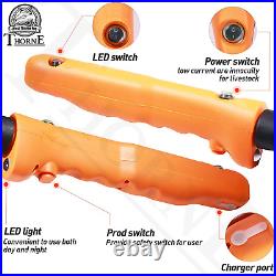 Cattle Prod, Newest Waterproof Cattle Prod Stick with LED Lig