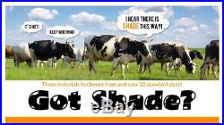 Cattle Shades for Kool cow shade stands (32'x32' with 12radius sides)
