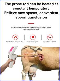 Cattle Visual Artificial Insemination Gun Cow Insemination Kit Breeding Equipmen