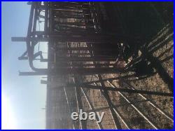 Cattle chute just slightly used