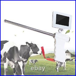 Cows Cattle Visual Insemination Gun Insemination Kit withAdjustable HD Screen