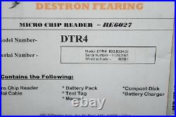 Destron Fearing Bluetooth Enabled Micro Chip Reader DTR4 Livestock Cattle NEW