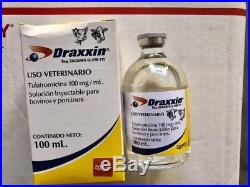 Draxxin in 100ml Beef Cattle Dairy Cattle Swine Injectable Antibiotic Zoetis
