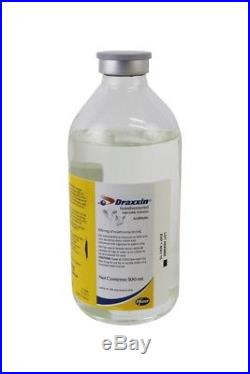 Draxxin in 500ml Beef Cattle Dairy Cattle Swine Injectable Antibiotic Zoetis