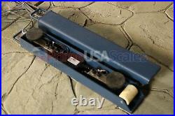 Dual 24 x 4 Weigh Bar 2,500 lb Beam Scal for Cattle Cow Chute + Indicator