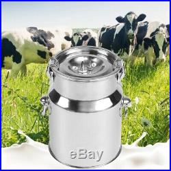 Electric Barrel Milking Machine Pulse Vacuum Pump for Cows Goat Milker Tank 5L