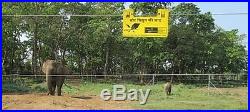 Electric Fence Energizer Charger, LCD, 30KM for Cattle Sheep Goat Horse Elepant