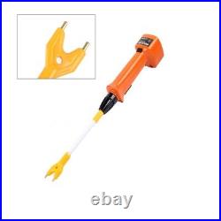 Electric Livestock Whip Tool Double Safety Switch Electric Cattle Prod