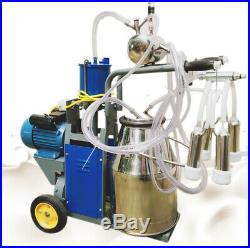 Electric Milking Machine For Cows or Sheep Vacuum Piston Pump 110 V/220 V