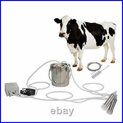 Electric Portable Milking Machine for Cows, Impulse Milking Supplies Vacuum