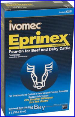 Eprinex Parasiticide Pour-On For Cattle, No. 67642, by Merial Inc