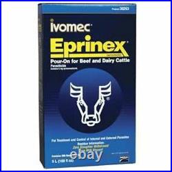 Eprinex Pour On Cattle Wormer 5 Liter Parasites Lice