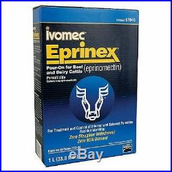 Eprinex Pour On Cattle Wormer Pour-on 1 Liter