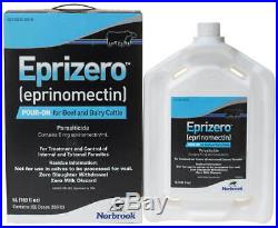 Eprizero Eprinomectin Pour On 5 Liter Cattle Wormer Parasites Zero Withdrawl
