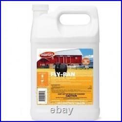 Fly-Ban Synergized Pour-On Cattle Sheep Horse 2.5 Gallon