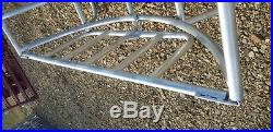SIZE 6X6 GALVANIZED STEEL CRADDLE HAY FEEDER for Goats-Sheep-Cattle-Horses 