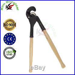 Heavy Duty Dehorners With Wooden Handles For Cattle & Livestock