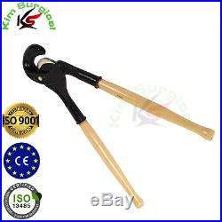 Heavy Duty Dehorners With Wooden Handles For Cattle & Livestock