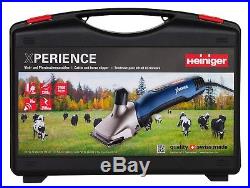 Heiniger X-Series XPERIENCE Cattle & Horse Clipper w Head, Case etc. BEST PRICE