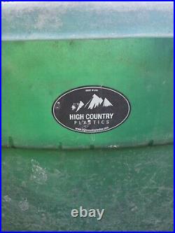 High Country Plastics 350 Gallon W-series Water Cattle Tank Cot Reservoir