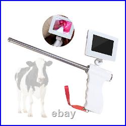 Insemination Kit For Cows Cattle Visual Insemination Gun + Adjustable HD Screen