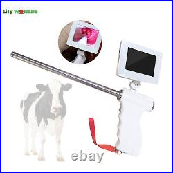 Insemination Kit fit for Cows Cattle Visual Insemination Gun +Adjustable Screen