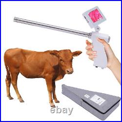 Insemination Kit for Cows Cattle Visual Insemination Gun with Adjustable Screen