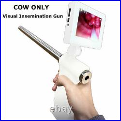 Insemination Kits for Cow Cattle Visual Insemination Gun with Adjustable Screen