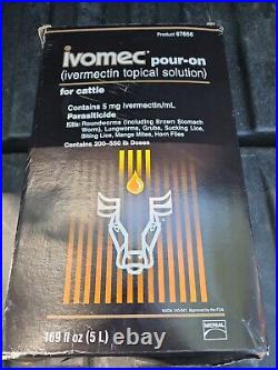 Ivomec 5 Liter pour on Cattle parasiticde 67656