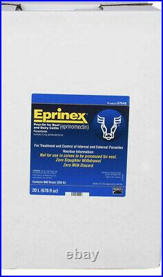Ivomec Eprinex Pour-On For Beef & Dairy Cattle 20 liter