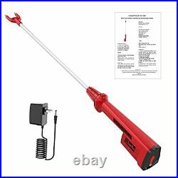 Livestock Prod Electric Cattle Prod Rechargeable Safety Animal Hot Shot with 28in