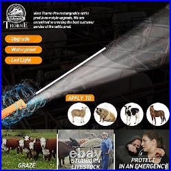 Livestock Prod, Newest Waterproof Cattle Prod Stick with LED Li