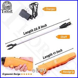 Livestock Prod Newest Waterproof Cattle Prod Stick with LED Light, Rechargeable