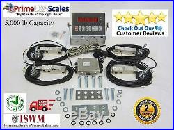 Livestock Scale Kit for Cattle Hogs Goat Sheep Alpacas Pigs 4,400 lb Capacity