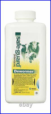 Merck Safe-Guard Dewormer Suspension for Beef, Dairy Cattle and Goats