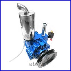 Milker Vacuum Pump Milking Machine For Cows withBucket Milker 220L/min Protable US