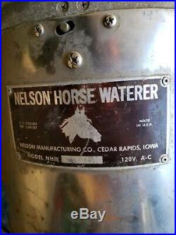 Nelson Automatic Waterer Model NWH 730 Horse/Livestock/Cattle/Pet Stainless