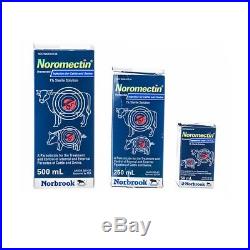 Noromectin Injection Control of Parasites in Cattle & Swine 500 ML
