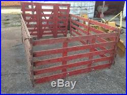 Pick-up Truck Bed Cattle Racks Hog Poultry Sheep Goat Hauling Stockyard